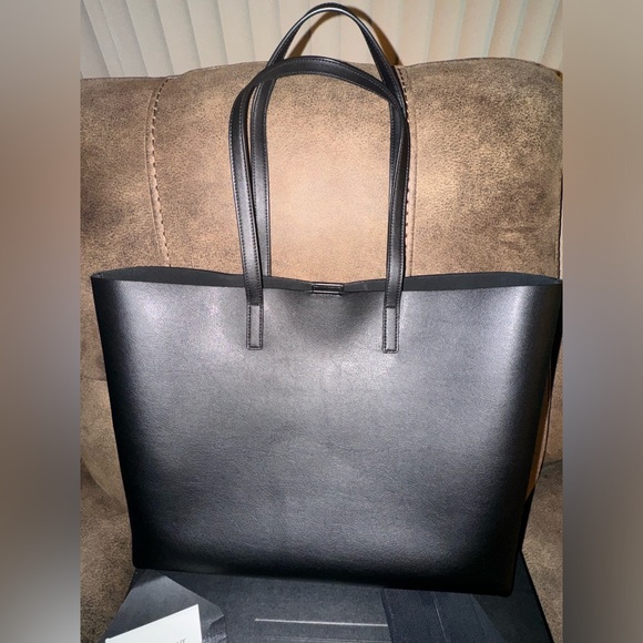Saint Laurent Shopping Leather Tote - Picture 3 of 12